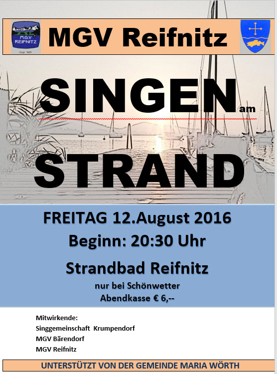 singen strand